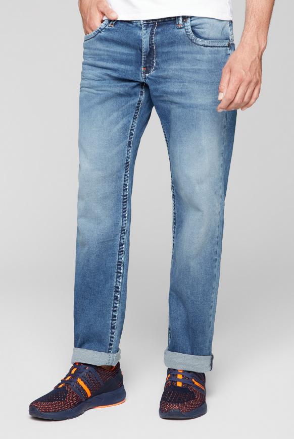 Jogg-Denim CO:NO mit heller Waschung