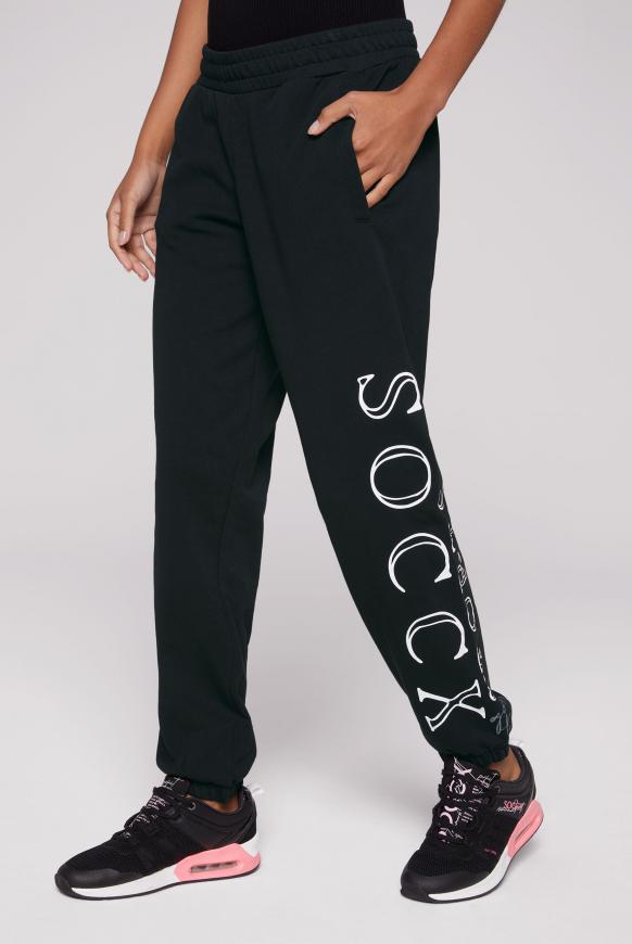 Jogginghose mit Logo Print