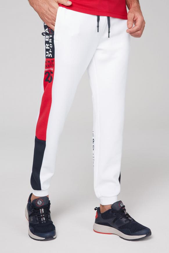 Jogginghose mit Streifen-Design an der Seite