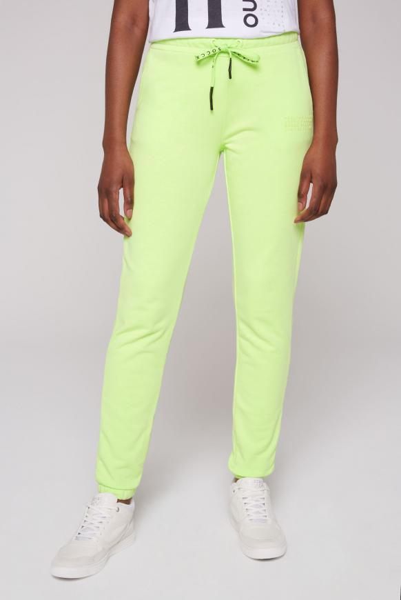 Jogginghose mit tonigem Rubber Artwork