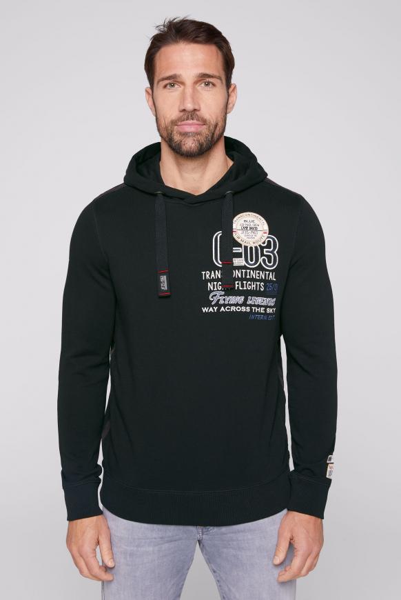 Kapuzensweater mit Tapes und Artworks