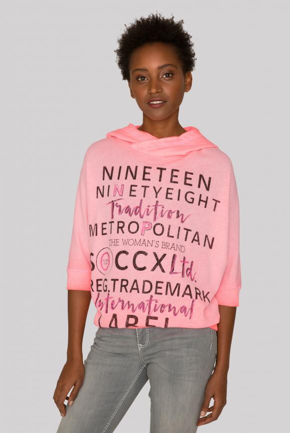 Kapuzensweatshirt Inside Oil Dyed