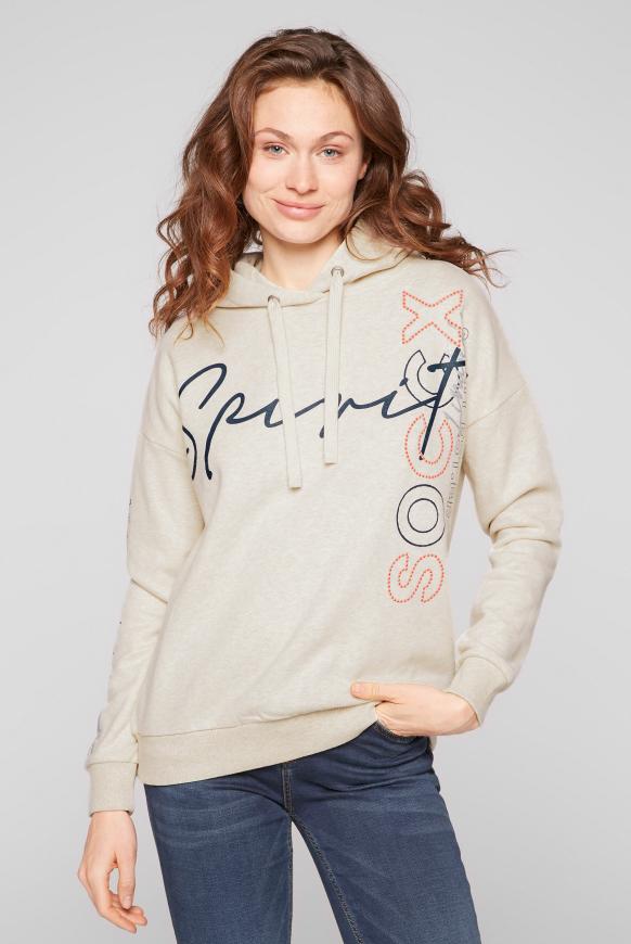 Kapuzensweatshirt mit Artworks