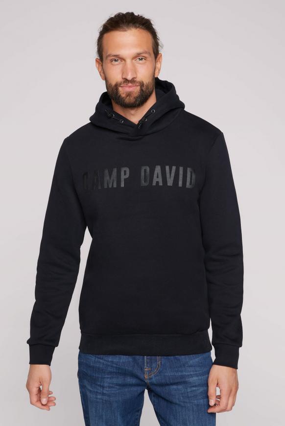Kapuzensweatshirt mit Logo Rubber Print