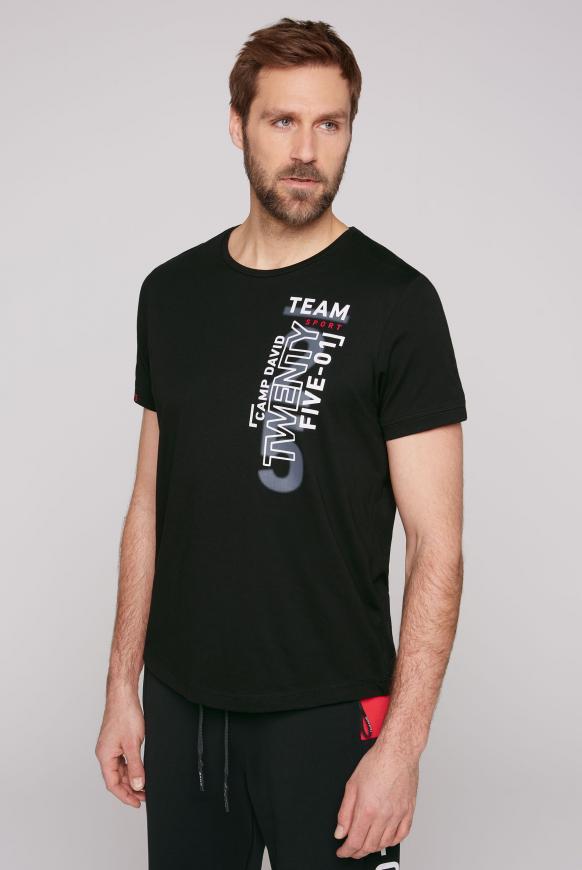 Langes T-Shirt mit XL-Rücken-Print