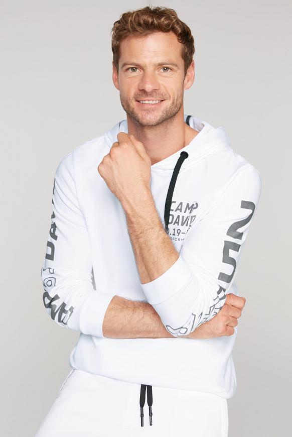 Leichter Hoodie mit Ärmel-Artwork