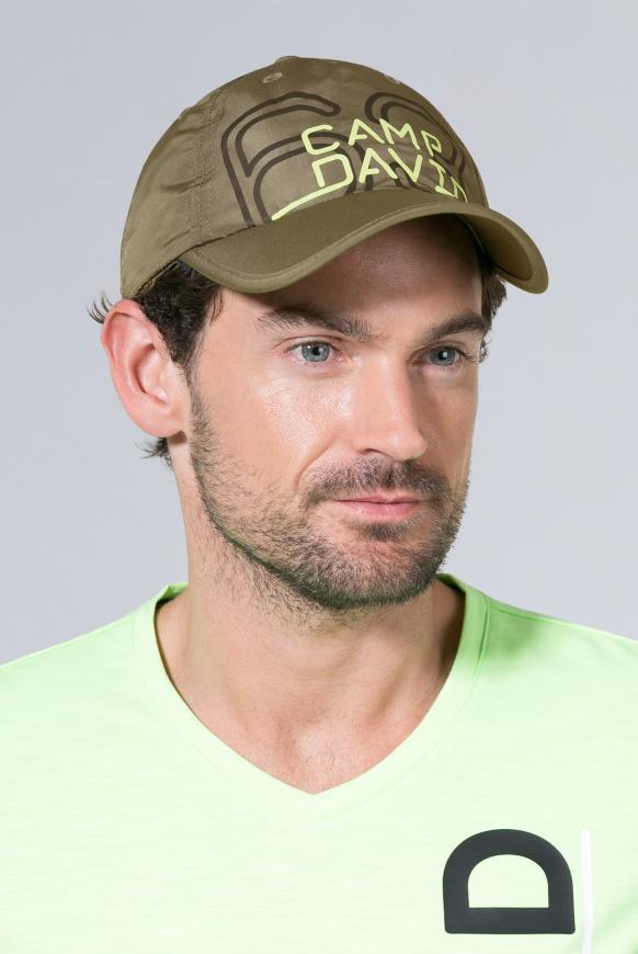 Leichtes Basecap mit Logo Print