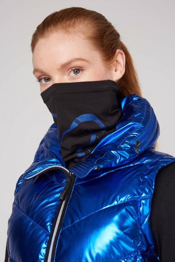 Camp David Soccx Loop Schal Maske Mit Artwork Black