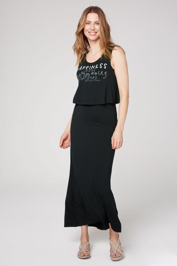 Maxikleid im Layer Look mit Print
