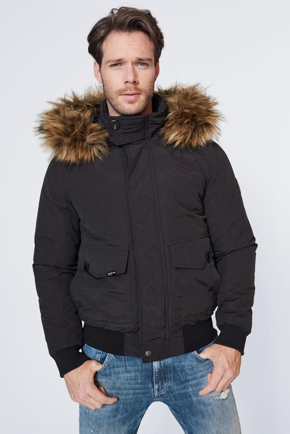 MEM-PHIS Winterjacke mit Kapuze