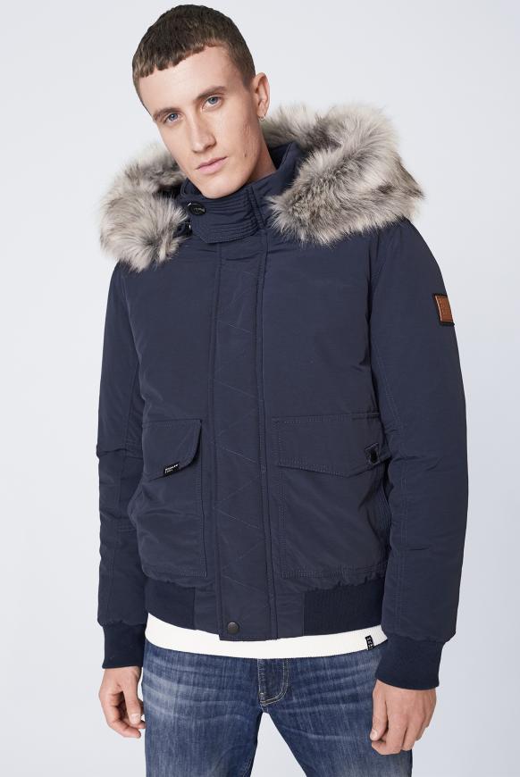 MEM-PHIS Winterjacke mit Kapuze