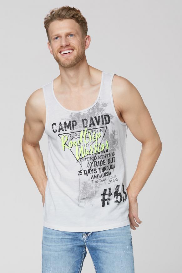Muskelshirt im Vintage Look mit Print