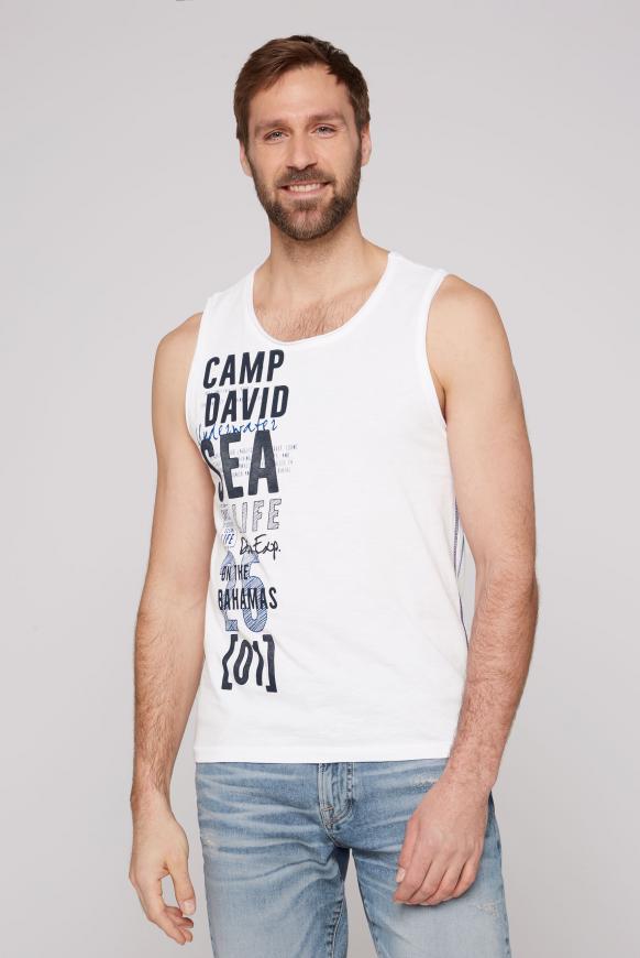 Muskelshirt mit Logo-Artwork