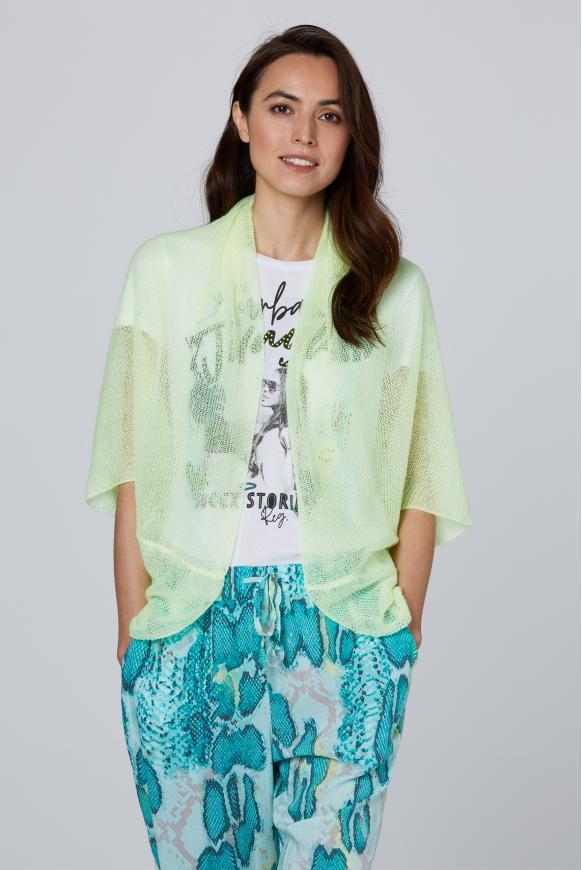 Offener Cardigan im Bolero-Stil