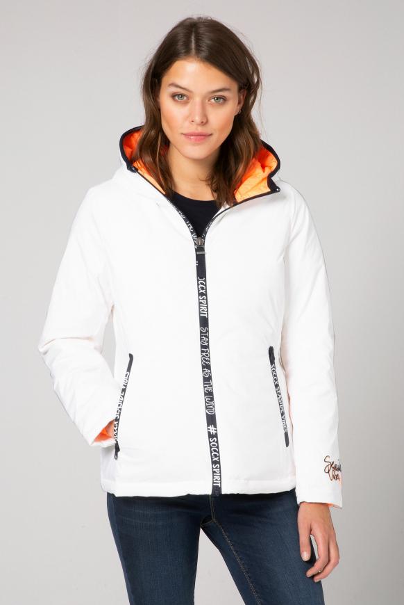 Outdoorjacke mit Kapuze