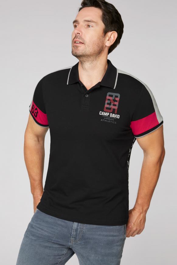 Pikee-Polo mit Colour-Design