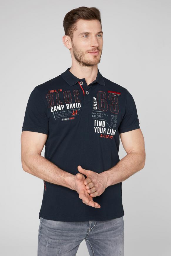 Pikee-Polo mit Logo Artworks