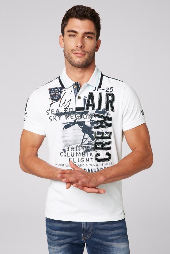 Polo mit Photoprint und Applikationen