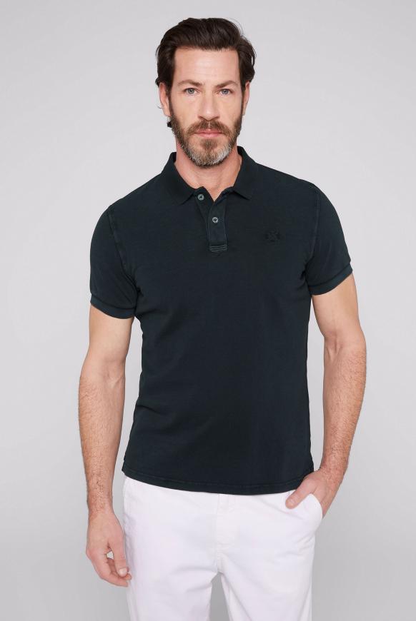 Poloshirt aus Pikee mit Logostick