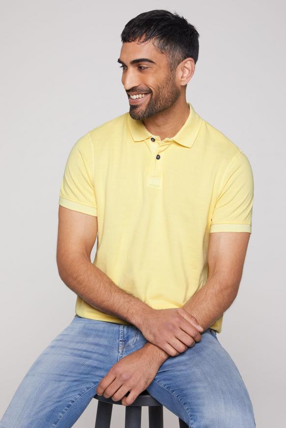 Poloshirt aus Pikee mit Logostick