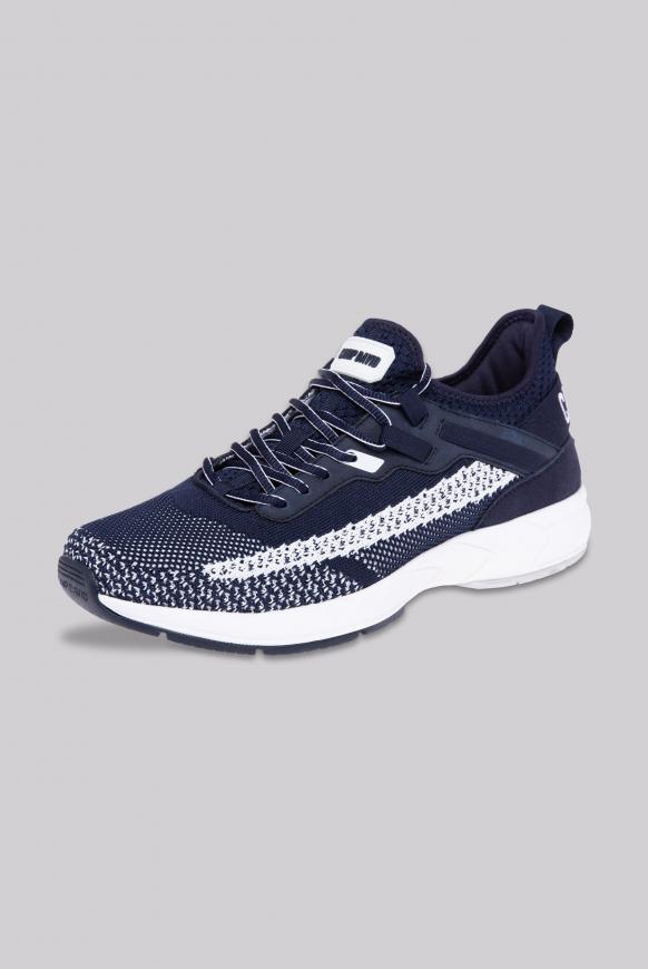 Power Sneaker im Strick-Design mit Logostick