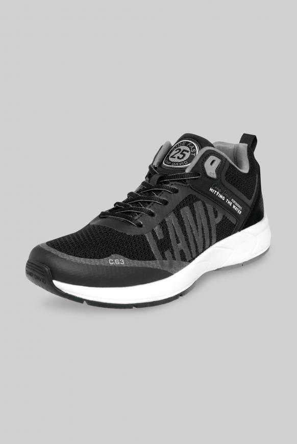 Power Sneaker mit Strick-Struktur und Logo