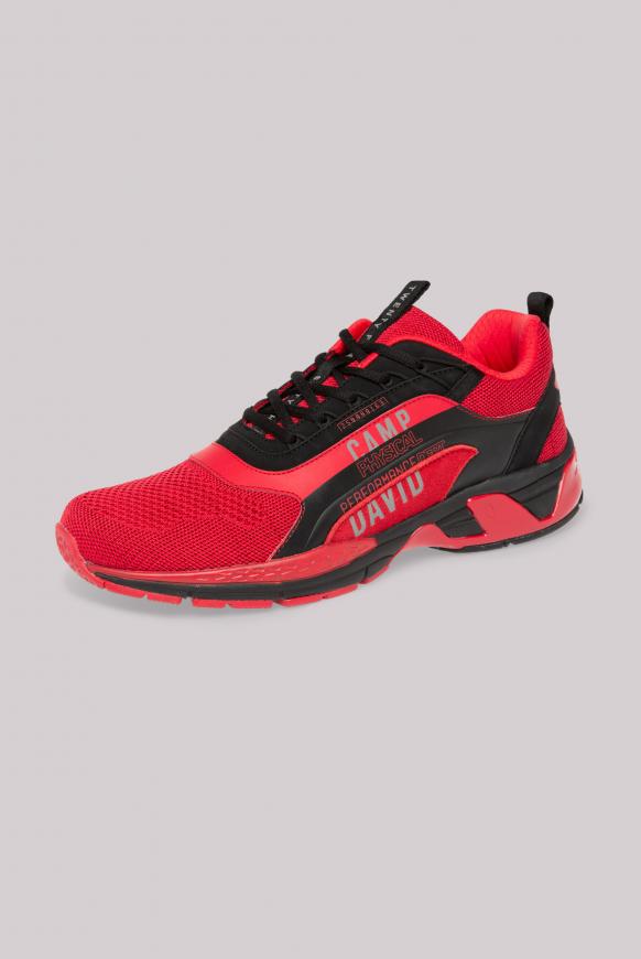 Premium Sneaker im Materialmix