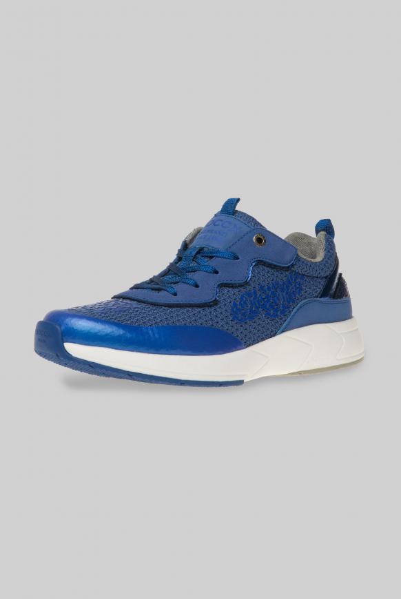 Premium Sneaker im Metallic Look