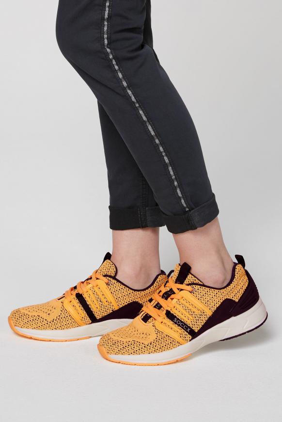 Premium Sneaker mit Strick-Struktur