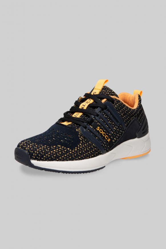 Premium Sneaker mit Strick-Struktur