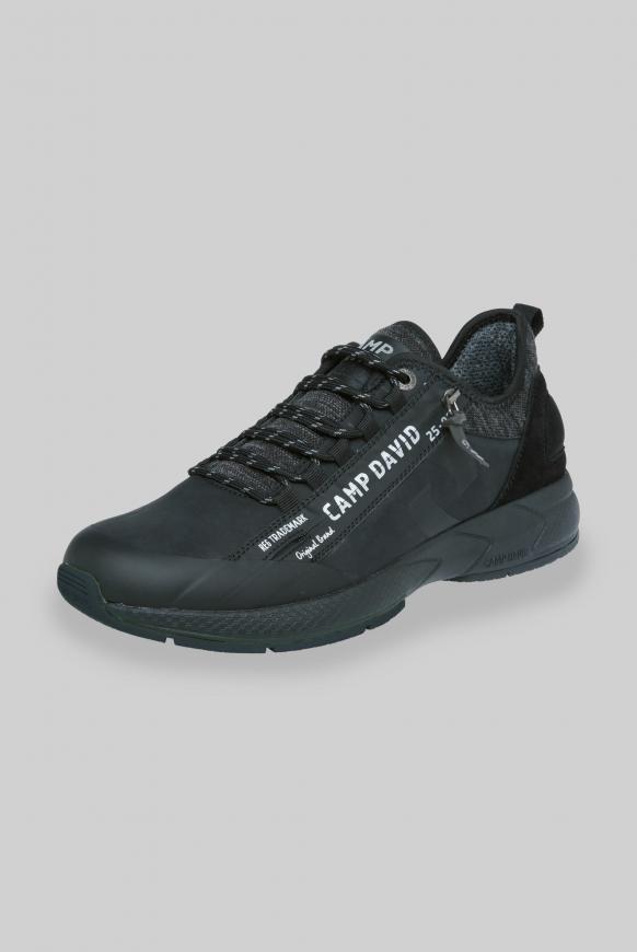 Premium Sneaker mit Zipper-Detail