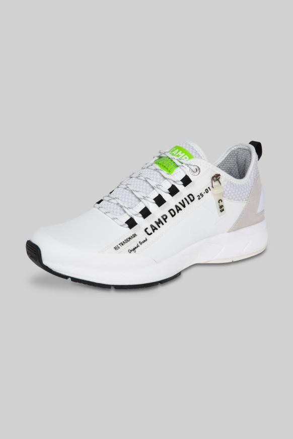 Premium Sneaker mit Zipper-Detail