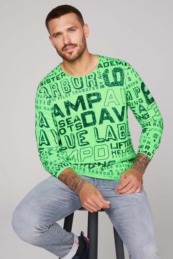 Pullover mit All Over Print