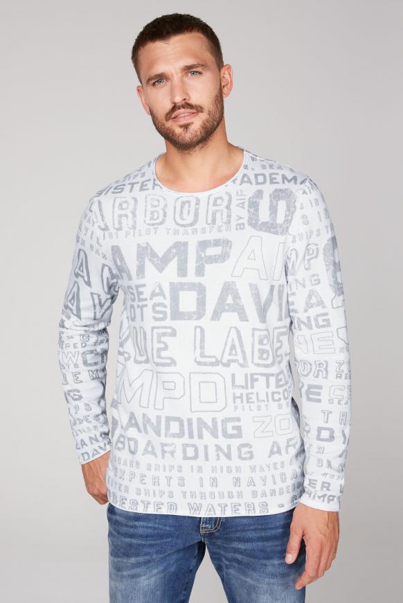 Pullover mit All Over Print