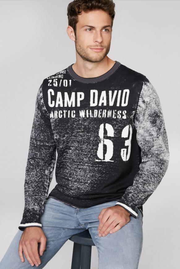 Pullover mit Inside Print