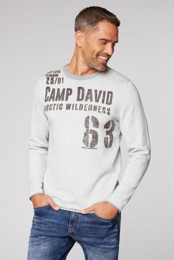 Pullover mit Inside Print
