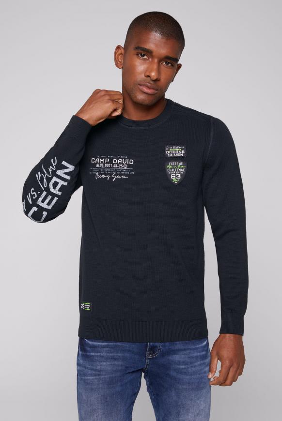 Pullover mit Rücken-Artwork