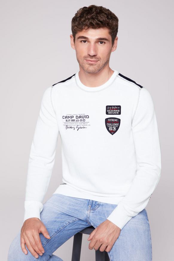 Pullover mit Rücken-Artwork