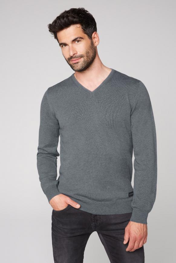 Pullover mit V-Neck