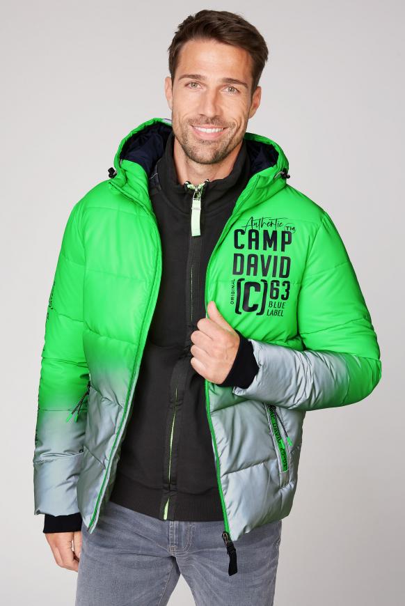 Reflektor-Jacke mit Farbverlauf