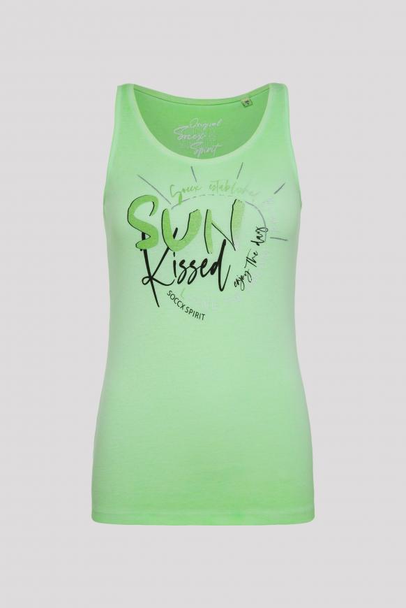 Ripptop Oil Dyed mit Glitter Print