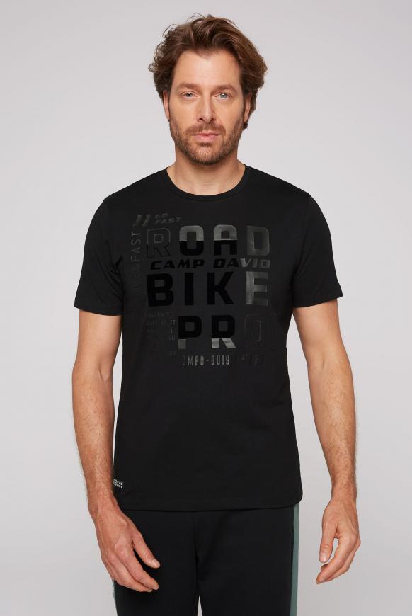 Rundhalsshirt mit Print Artworks black