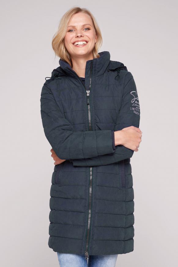 Shaped Parka mit abtrennbarer Kapuze