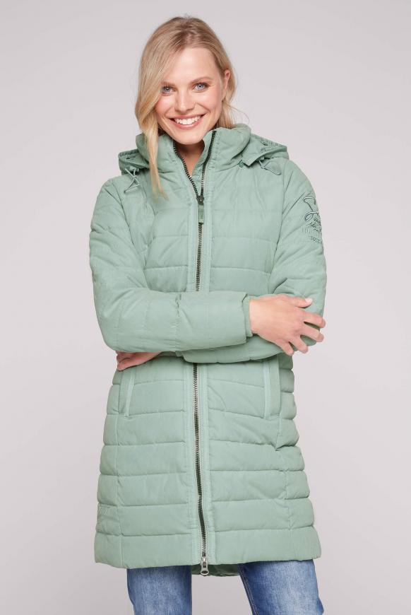 Shaped Parka mit abtrennbarer Kapuze