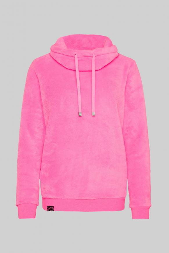 Sherpamix-Sweatshirt mit Rücken-Artwork