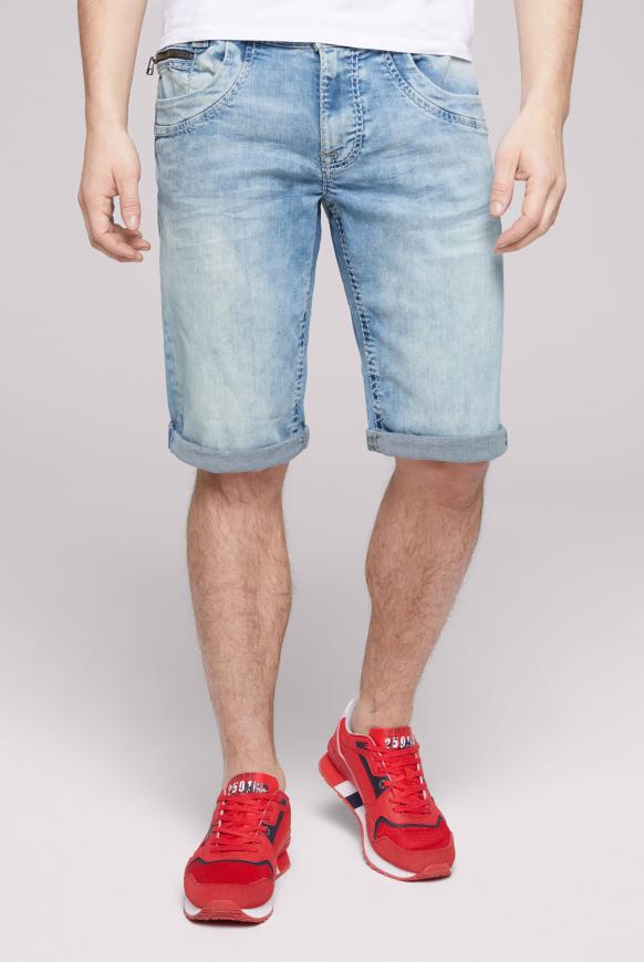 Skater Jeans Shorts NI:CK light blue