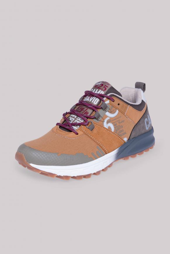Sneaker im Hiking Look mit Logo Artworks