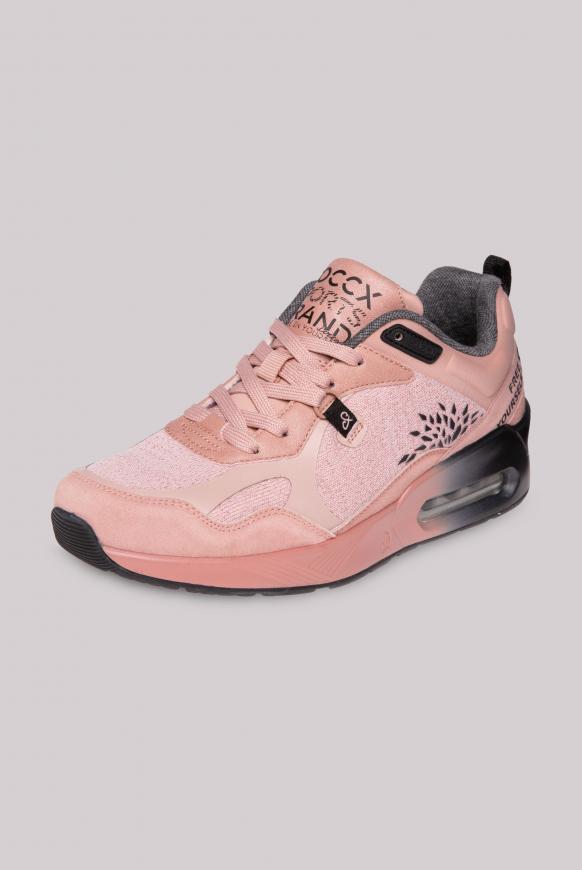 Sneaker mit Keilabsatz und Rubber Artwork