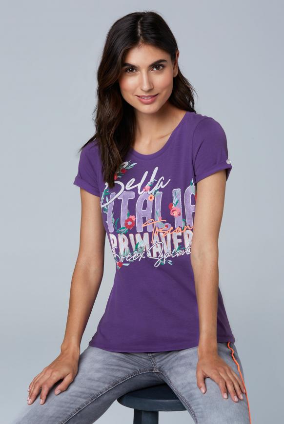 Softes T-Shirt mit Frontprint