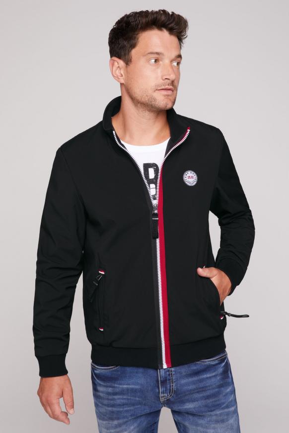 Softshell-Blouson mit Streifen-Detail